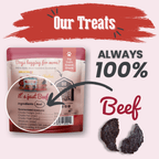 Beef Chips Snack Pack Bundles | Pet Treats for Training & Travel