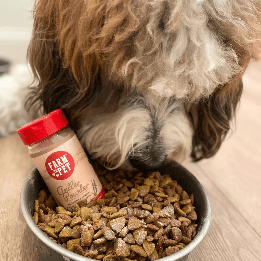 Treat Topper Antler Powder Pet Food Topper | Nutritional Supplement for Dogs and Cats