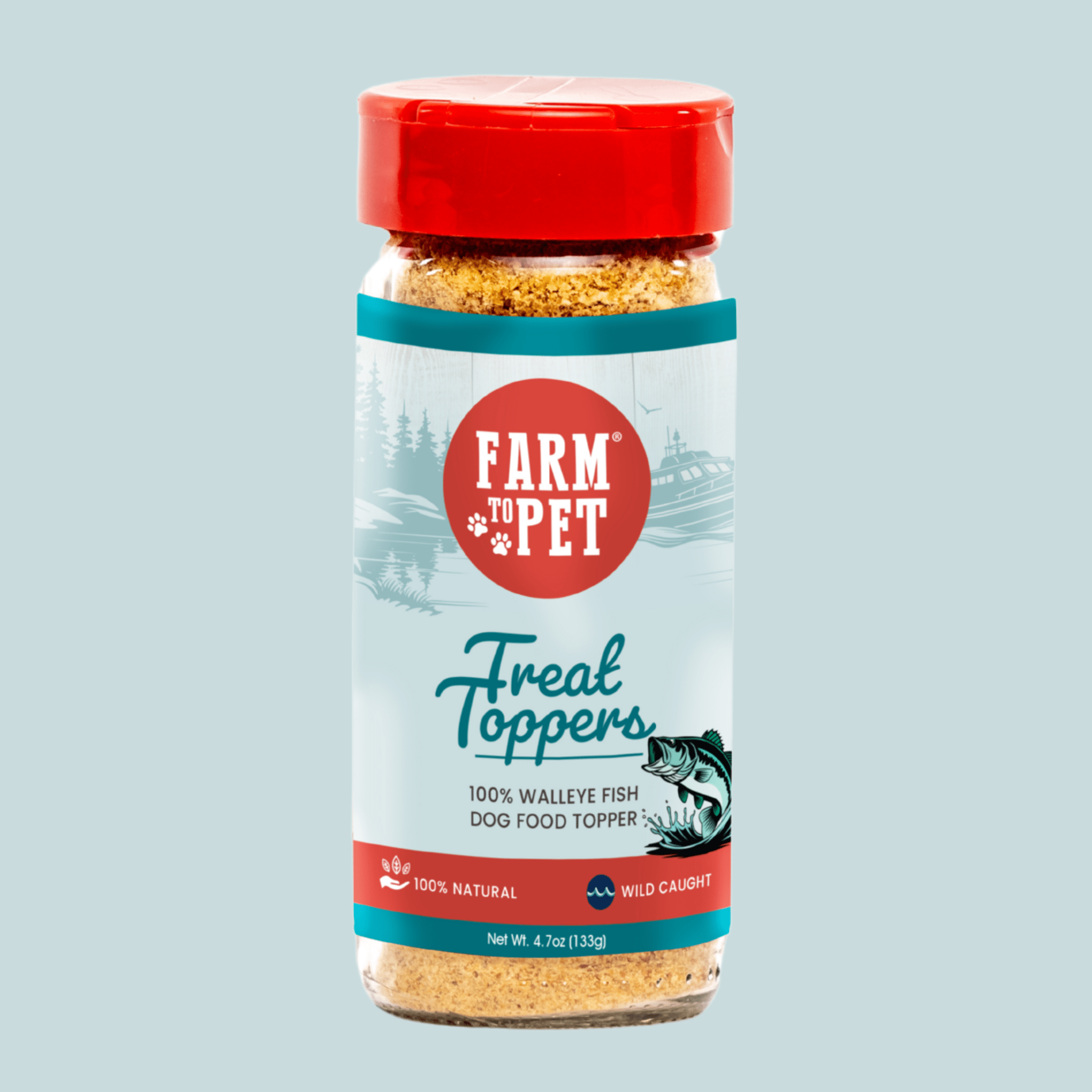 Treat Topper Fish Pet Food Topper | Low-Fat Meal Topper for Pets