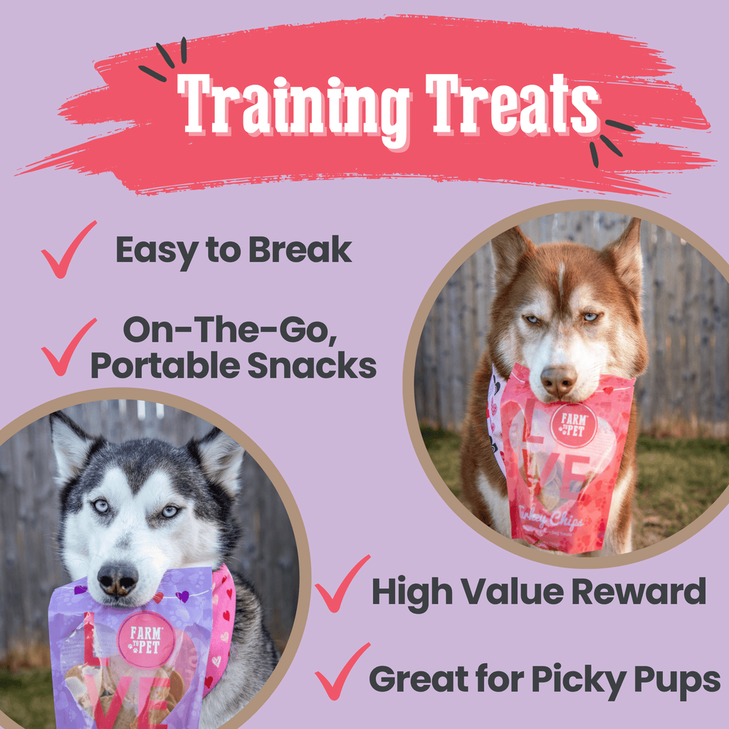 Puppy Love Pet Treat Duo | Poultry Chip Variety Pack