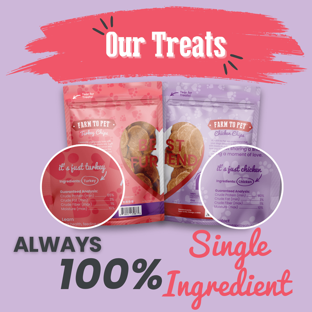 Puppy Love Pet Treat Duo | Poultry Chip Variety Pack