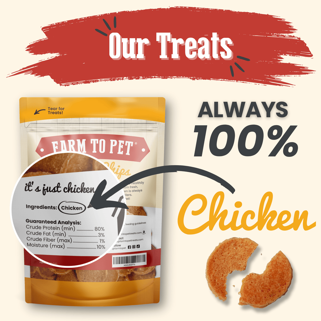 Chicken Chips | All-Natural Single-Ingredient Treats