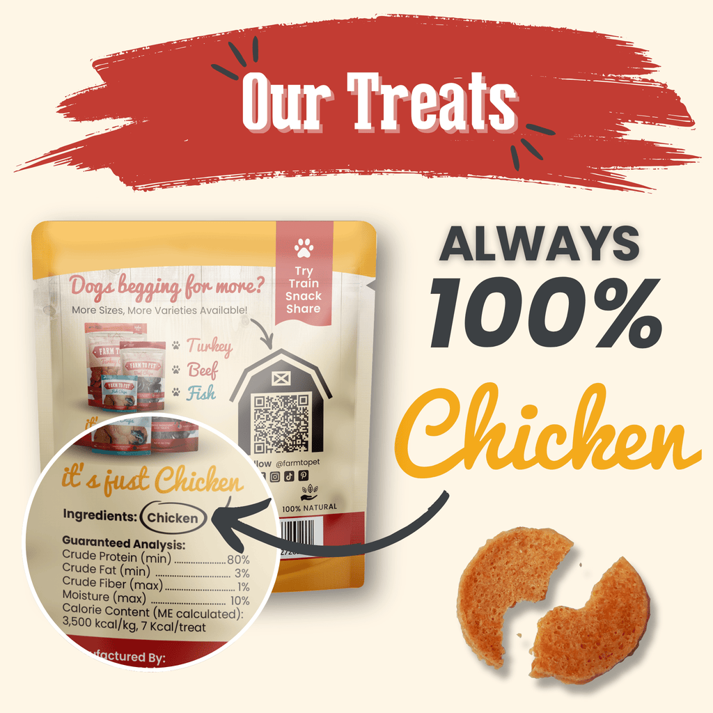 Chicken Chips Snack Pack Bundles | Pet Party Favors & Training Treats
