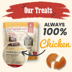 Chicken Chips Snack Pack Bundles | Pet Party Favors & Training Treats