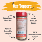 Treat Topper Turkey Pet Food Topper | Healthy Meal Supplement for Pets