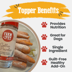 Treat Topper Antler Powder Pet Food Topper | Nutritional Supplement for Dogs and Cats
