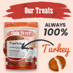 Turkey Chips for Pets | All-Natural Single-Ingredient Healthy Pet Treats