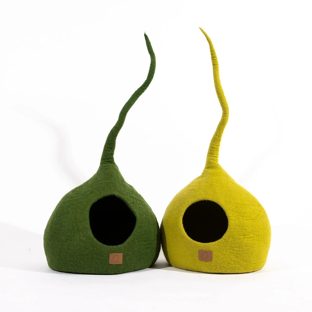 Forest Green | Tail Style Cave 4 - MiniPaw Luxe