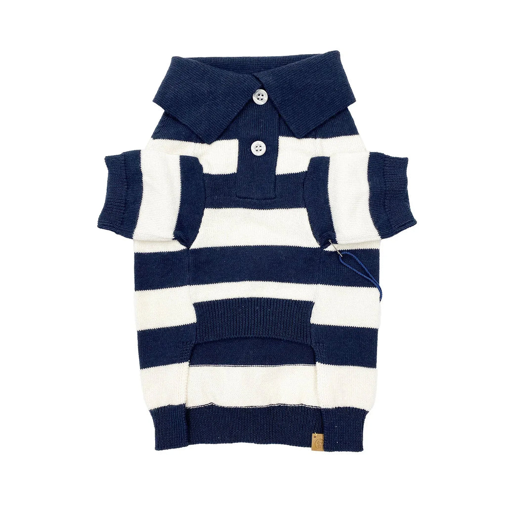 ‘Gene’ Cashmere Blend Polo 1 - MiniPaw Luxe