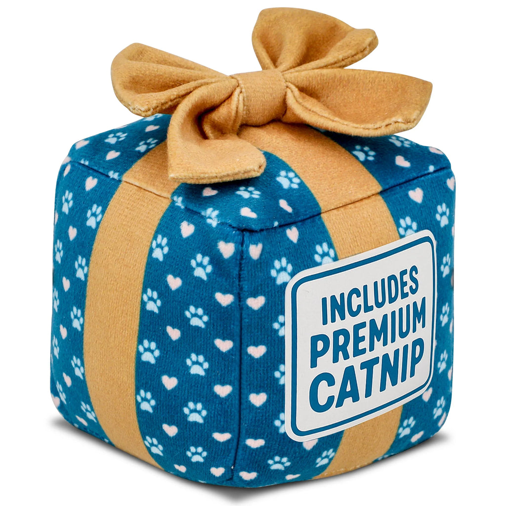 Gift Box Catnip Crinkle Toy 7 - MiniPaw Luxe