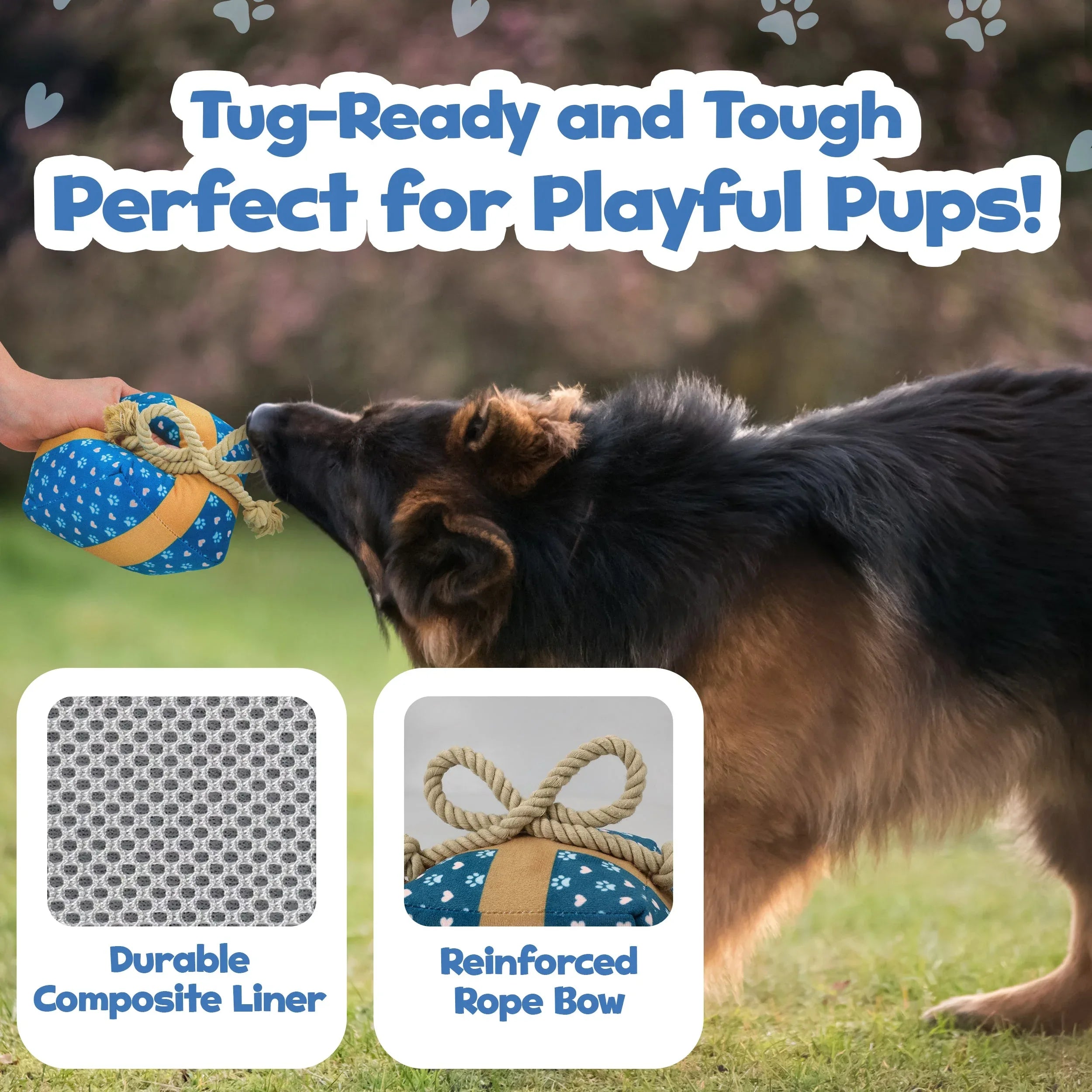 Gift Box Squeaky Dog Toy 5 - MiniPaw Luxe