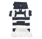 ‘Gladys’ Cashmere blend Polo Dress 2 - MiniPaw Luxe