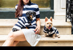 ‘Gladys’ Cashmere blend Polo Dress 4 - MiniPaw Luxe