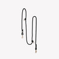 Hands Free Braided Leash | Black 1 - MiniPaw Luxe