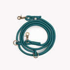 Hands Free Braided Leash | Blue 2 - MiniPaw Luxe