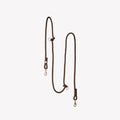 Hands Free Braided Leash | Brown 1 - MiniPaw Luxe
