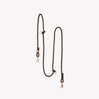 Hands Free Braided Leash | Brown 1 - MiniPaw Luxe