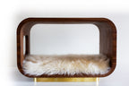 The LUNA Bed in Walnut
