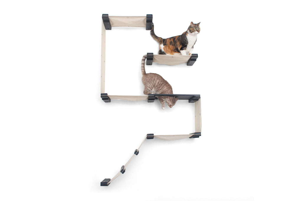 The Deluxe Cat Fort - Modern Cat Condo