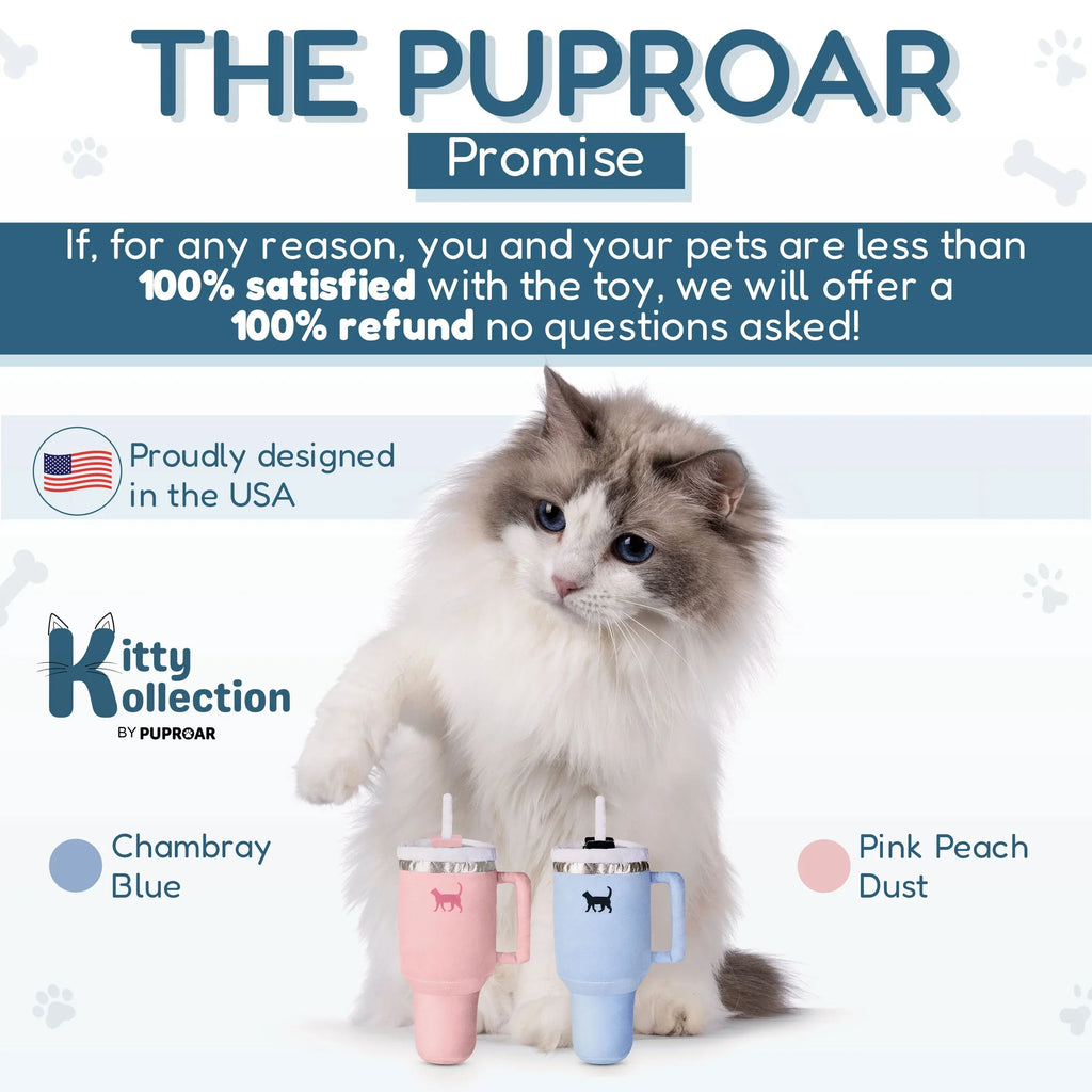 Kitty Cup Tumbler Crinkle Toy with Catnip 8 - MiniPaw Luxe