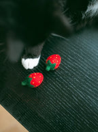 Kitty Strawberries 2 - MiniPaw Luxe