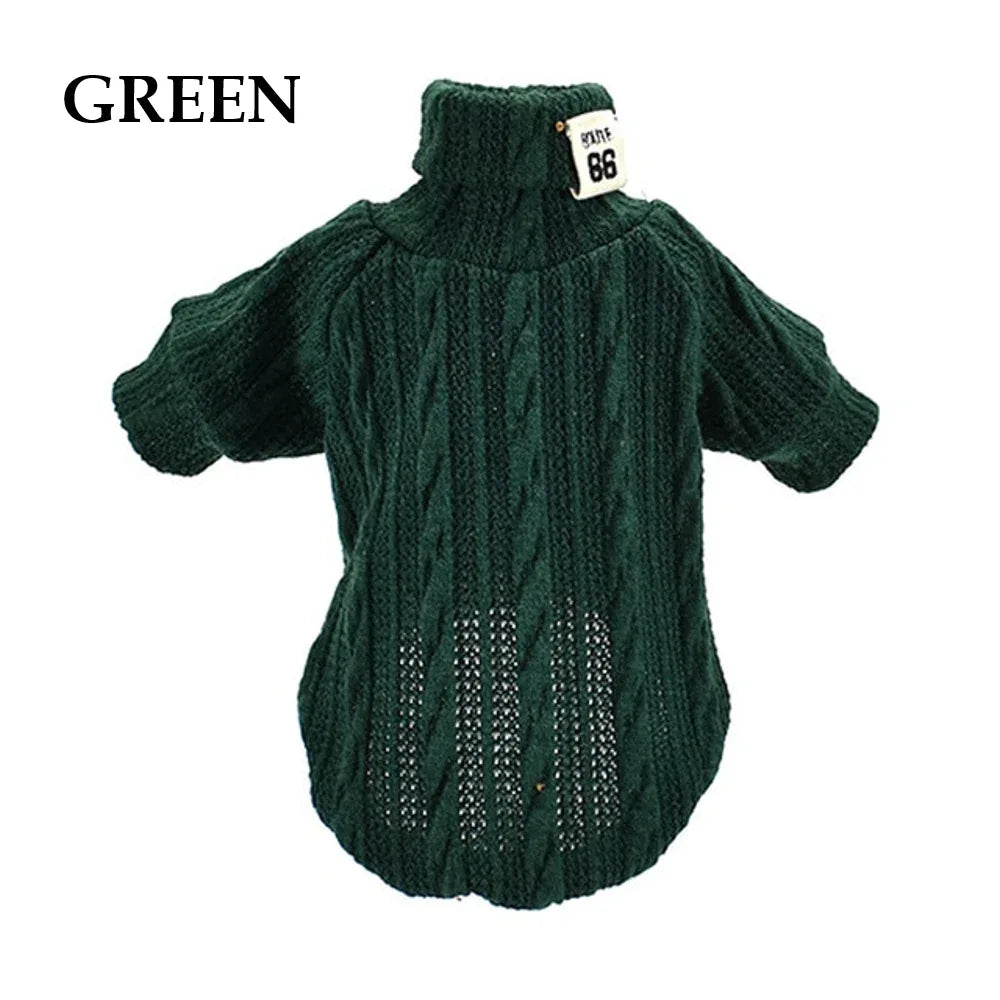 Knit Turtleneck Sweater for Small Dogs and Cats 5 - MiniPaw Luxe