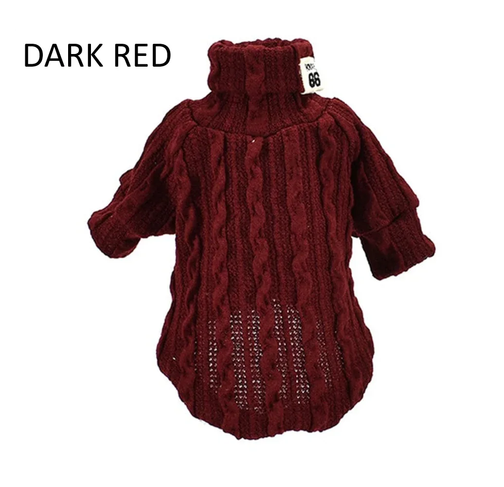 Knit Turtleneck Sweater for Small Dogs and Cats 9 - MiniPaw Luxe