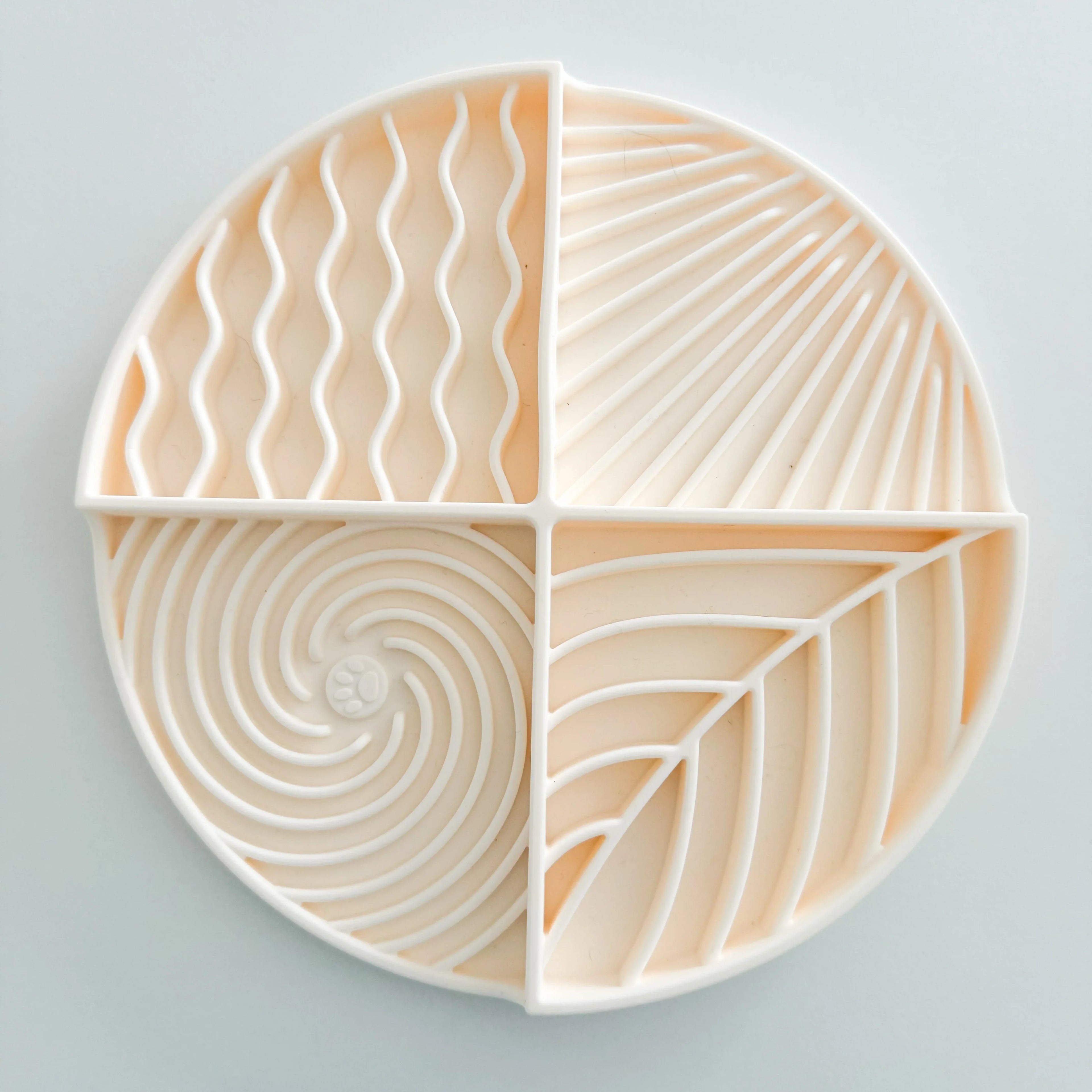 Lick Mat Circle 4 - MiniPaw Luxe