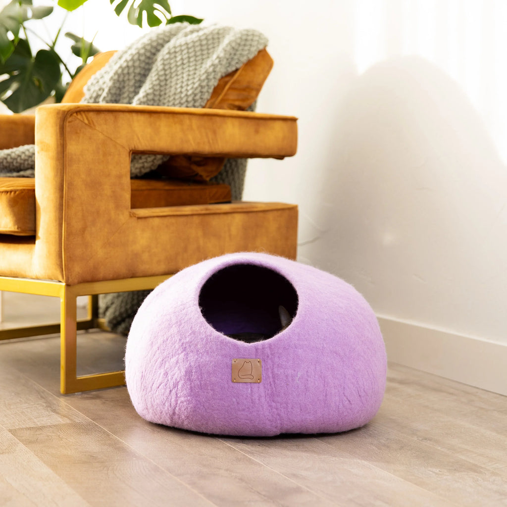 Lilac Purple | Round Style Cave 2 - MiniPaw Luxe