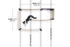 Cat Maze Wall - 3 Tier Cat Tree