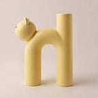 Modern Ceramic Cat Vase 6 - MiniPaw Luxe
