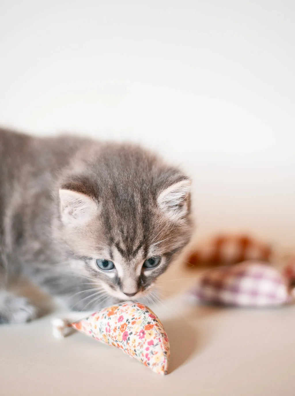 Modern Mouse Catnip Toy | Floral 5 - MiniPaw Luxe