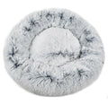 Mr. Peanut's 28" OrthoPlush® Pet Bed - Snowflake White Two Tone 1 - MiniPaw Luxe