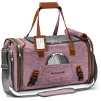 Mr. Peanut's Gold Series Standard Size Airline Compliant Pet Carrier 12 - MiniPaw Luxe