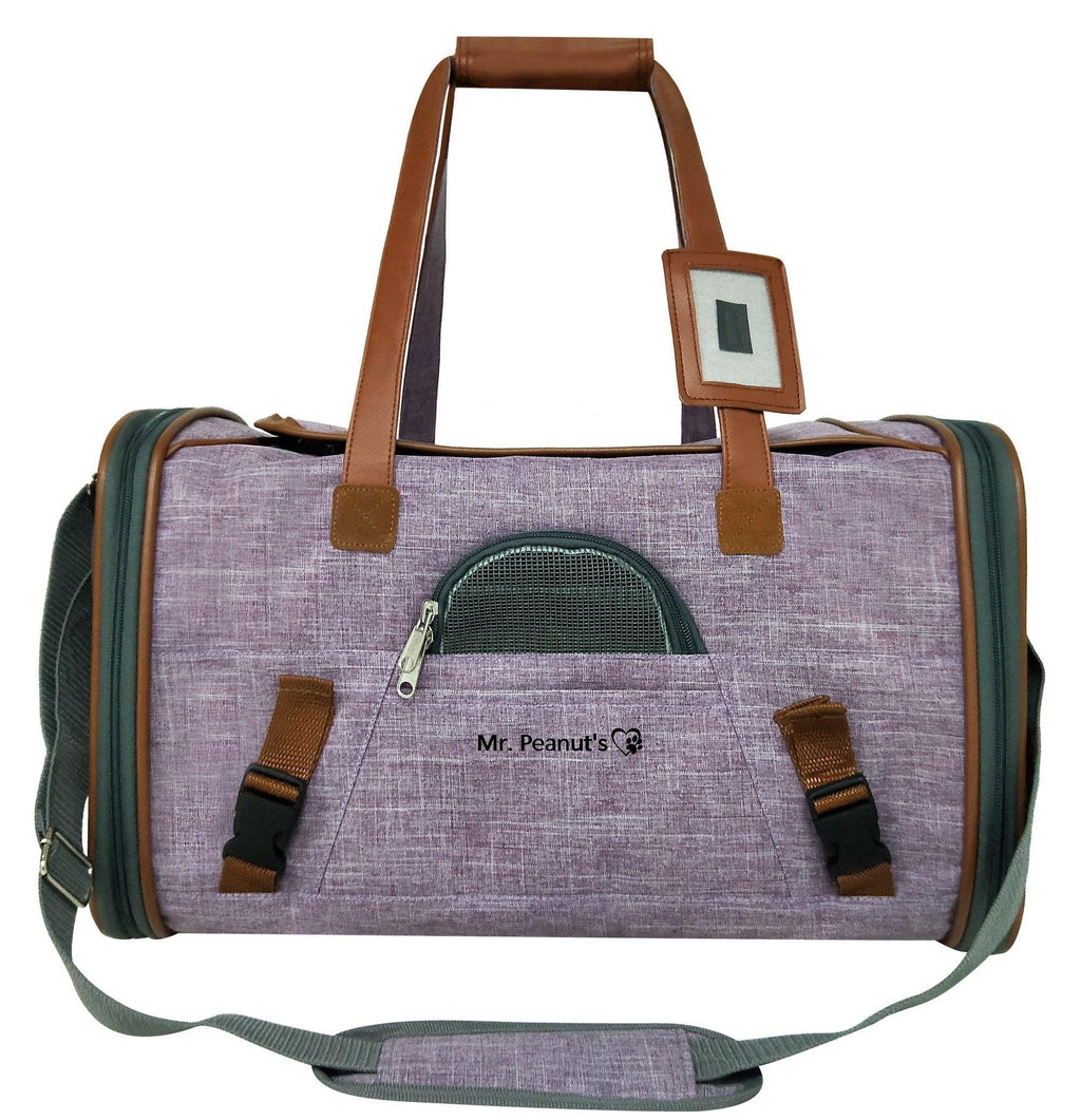 Mr. Peanut's Gold Series Standard Size Airline Compliant Pet Carrier 29 - MiniPaw Luxe
