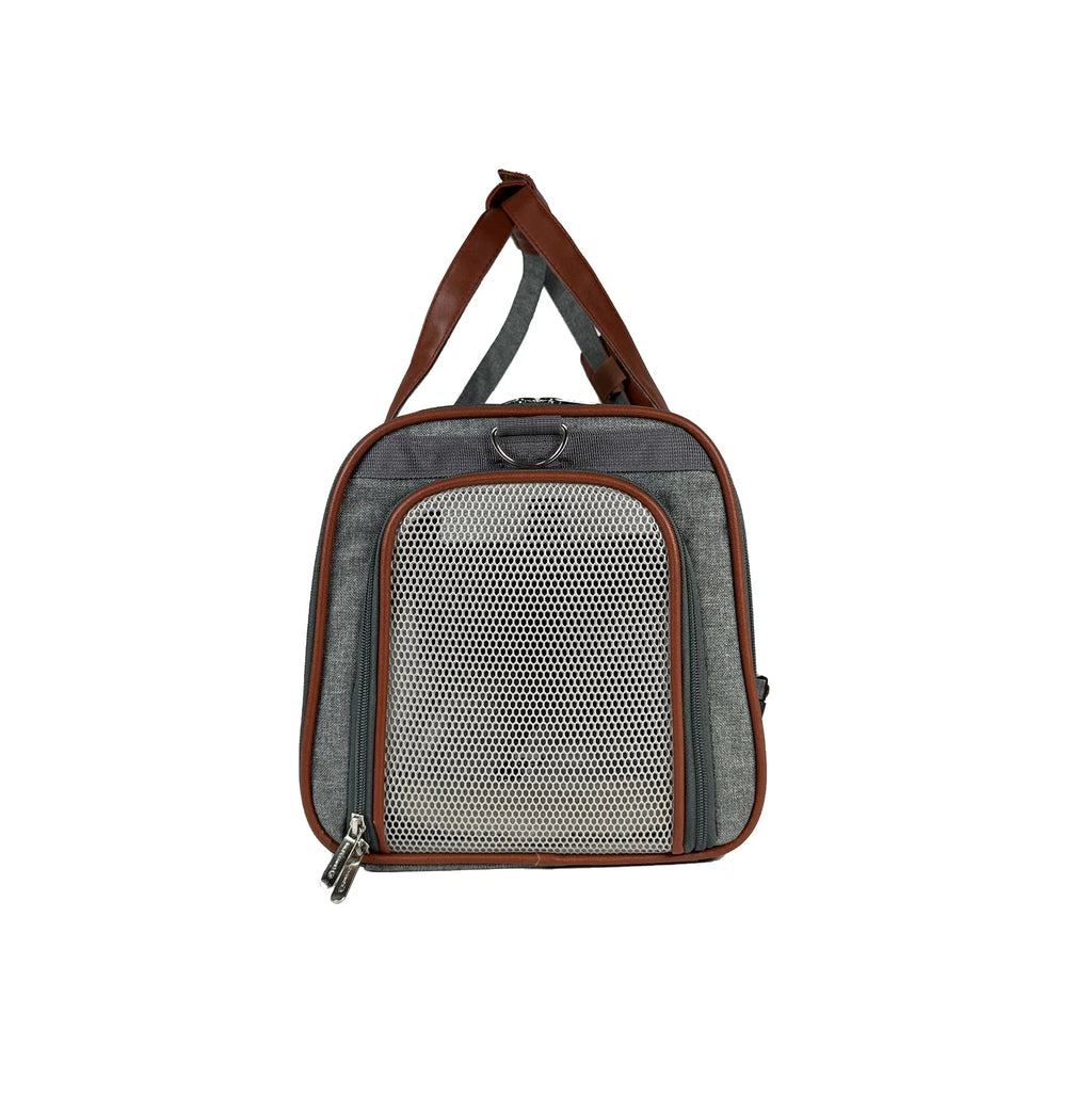 Mr. Peanut's Gold Series Standard Size Airline Compliant Pet Carrier 7 - MiniPaw Luxe