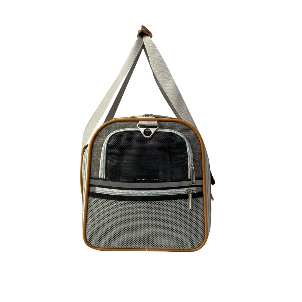 Mr. Peanut's Platinum Series Expandable Pet Carrier 16 - MiniPaw Luxe