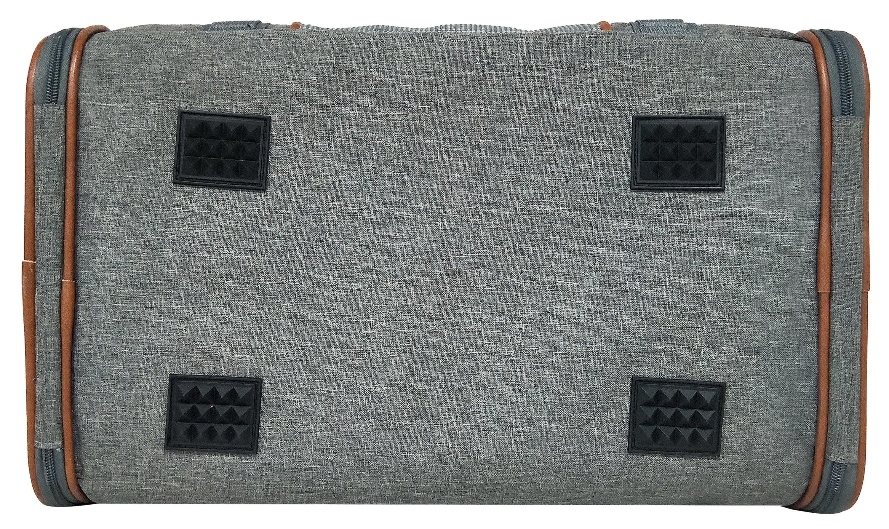 Mr. Peanut's Platinum Series Expandable Pet Carrier 19 - MiniPaw Luxe