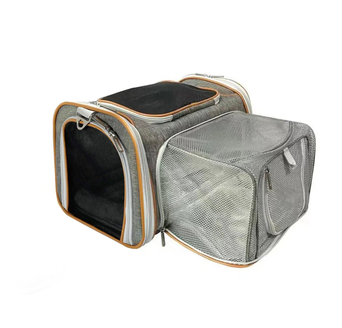 Mr. Peanut's Platinum Series Expandable Pet Carrier 1 - MiniPaw Luxe