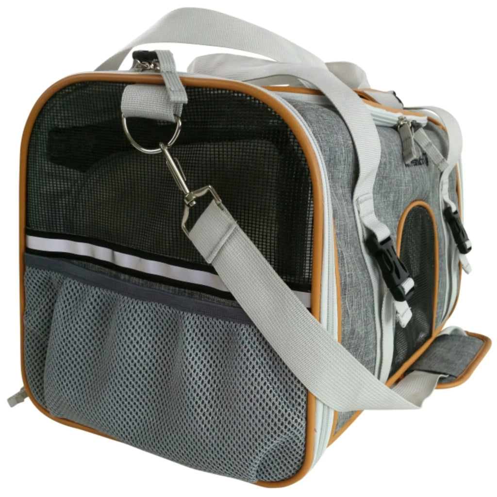 Mr. Peanut's Platinum Series Expandable Pet Carrier 26 - MiniPaw Luxe