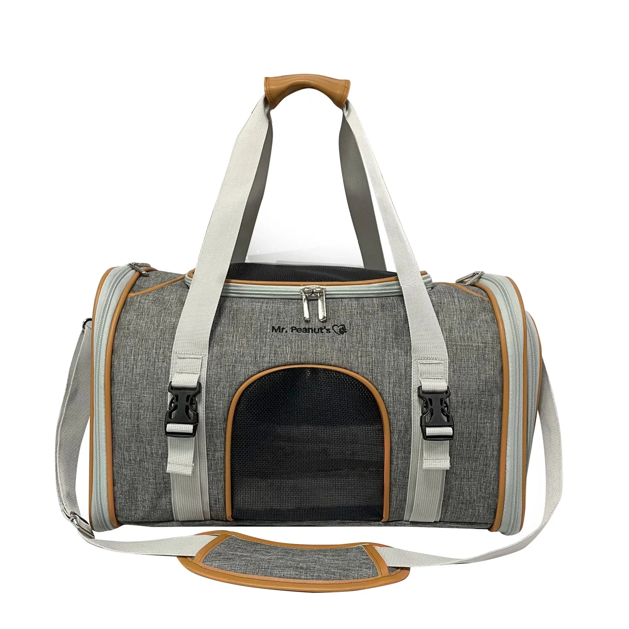 Mr. Peanut's Platinum Series Expandable Pet Carrier 4 - MiniPaw Luxe