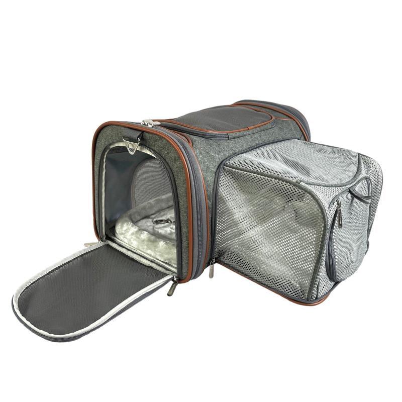 Mr. Peanut's Platinum Series Expandable Pet Carrier 6 - MiniPaw Luxe