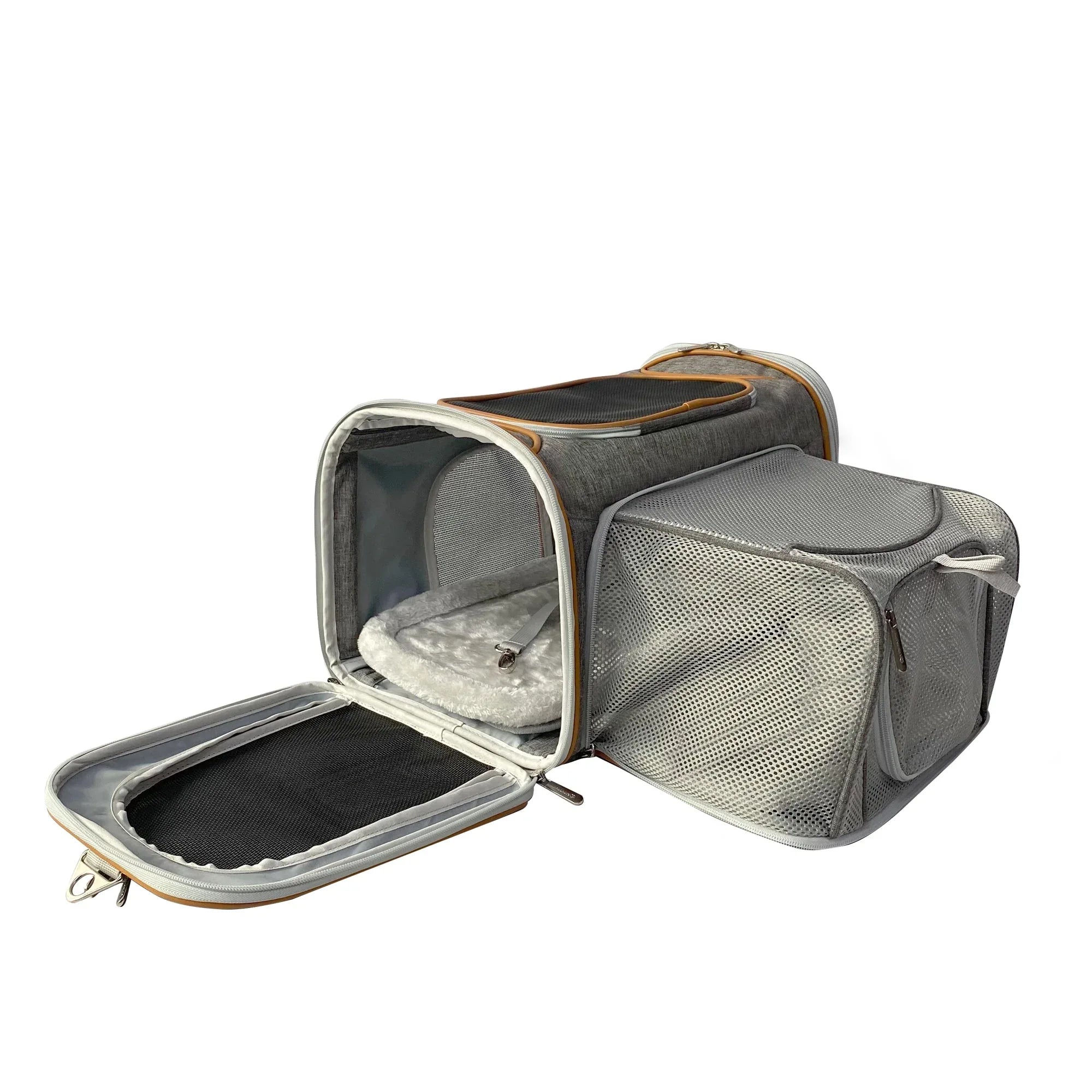 Mr. Peanut's Platinum Series Expandable Pet Carrier 7 - MiniPaw Luxe
