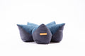 OULU X PEHOM - CUDDLE PET PILLOW BED | Navy Blue / Olive Green / Canyon Brown 2 - MiniPaw Luxe