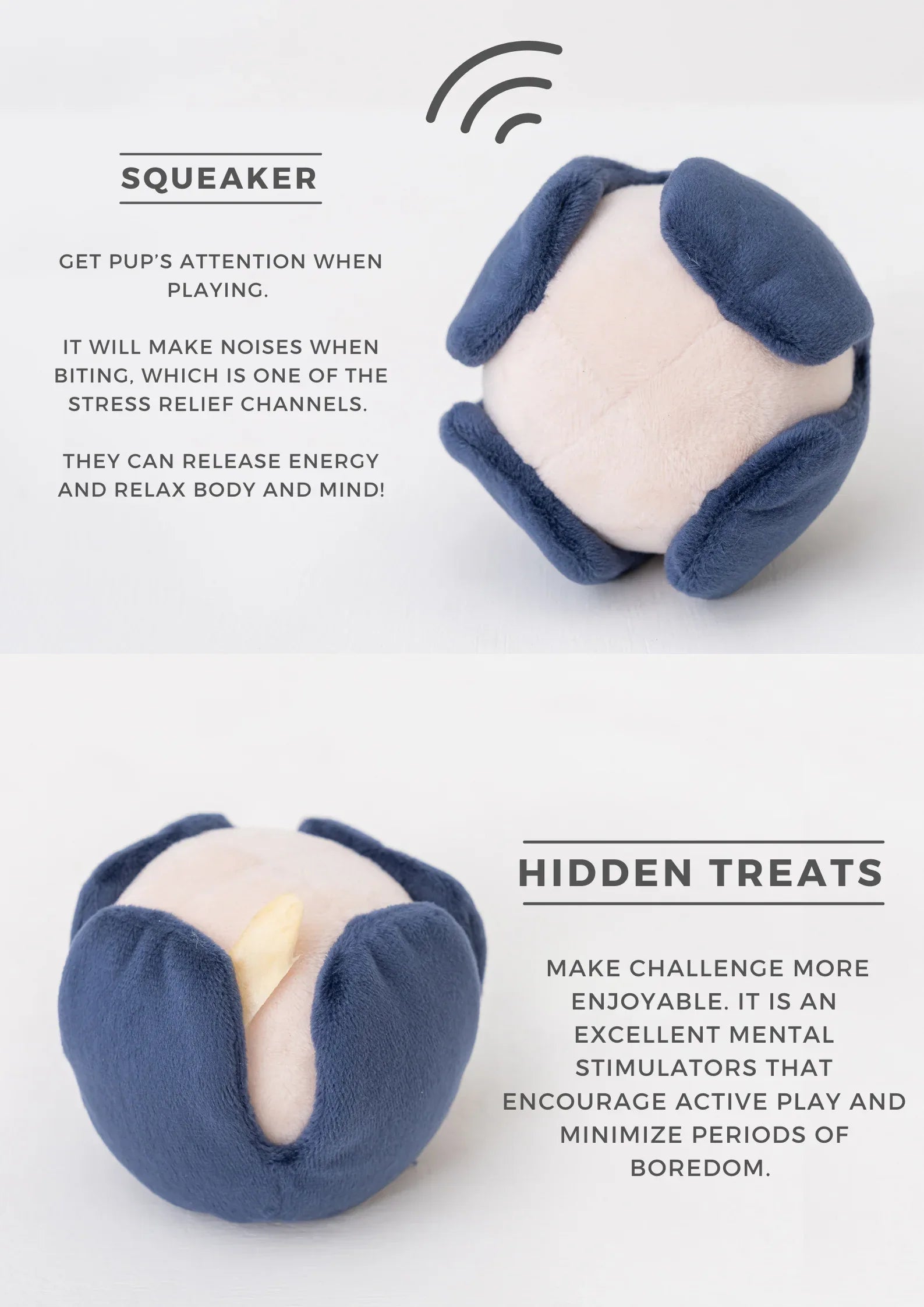 PARADISE PET TOY | Anemone 3 - MiniPaw Luxe