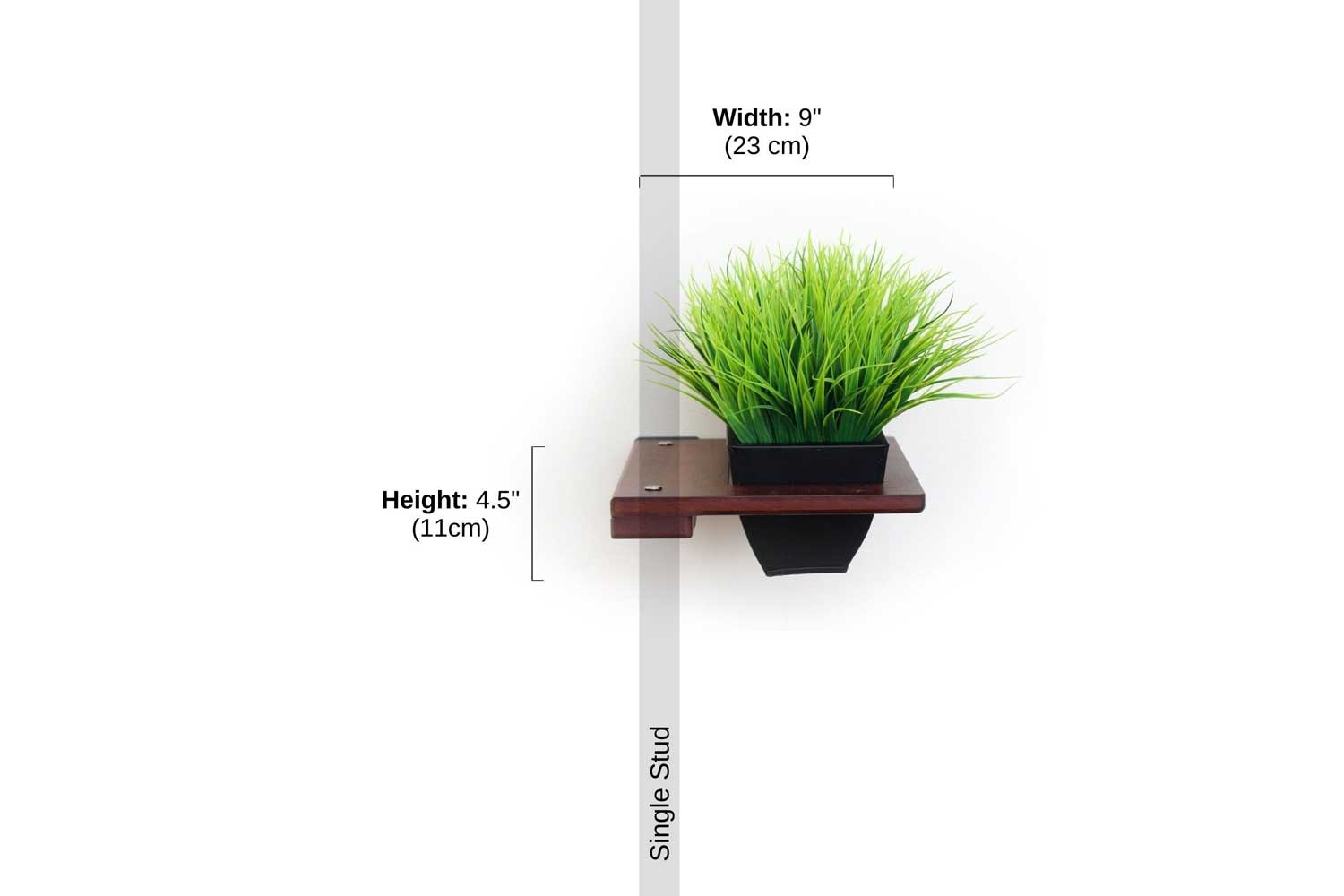Cat Plant Stand for Wall
