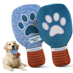 Pickleball Paddle Squeaky Crinkle Dog Toy 1 - MiniPaw Luxe