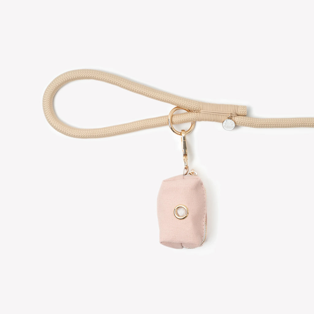 Poop Bag Holder | Baby Pink 1 - MiniPaw Luxe