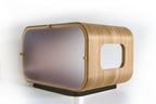 The LUNA Bed in White Oak