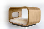 The LUNA Bed in White Oak